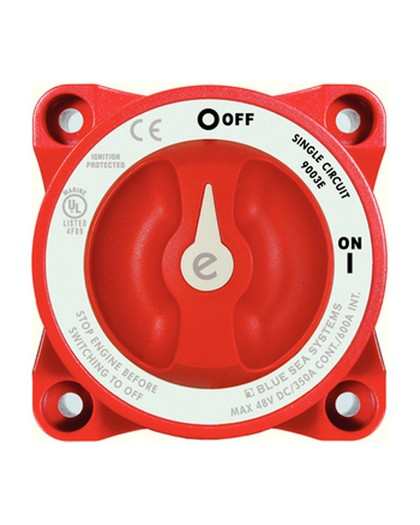 Blue Sea E Series Battery Switch On/Off