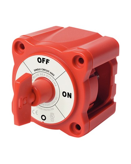 Blue Sea M Series Mini Battery Switch with Key Blue Sea M Series Mini Battery Switch with Key