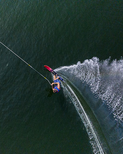 Connelly Waterski Action Shot 2023