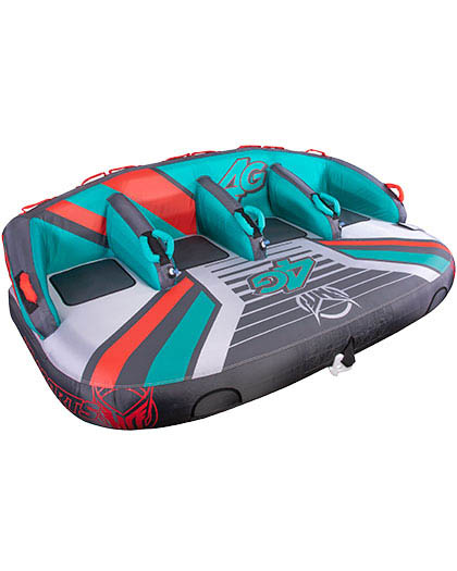 HO 4G Towable Tube 4 Rider 2023 Front HO 4G Towable Tube 4 Rider 2023 Front