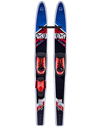 HO Blast Combo Water Skis+Bindings 2024 with bar HO Blast Combo Water Skis+Bindings 2024 with bar