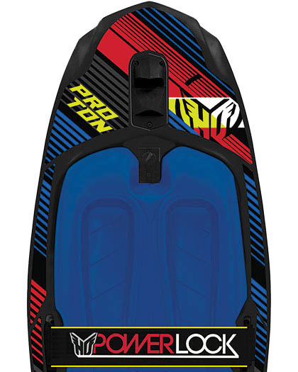 HO Sports Proton Kneeboard with Powerlock Strap 2023 detail HO Sports Proton Kneeboard with Powerlock Strap 2023 detail