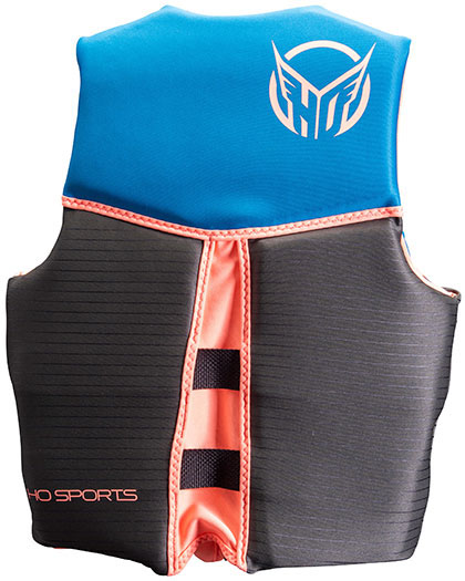 HO Womens System Neoprene Life Vest 2022 Back HO Womens System Neoprene Life Vest 2022 Back