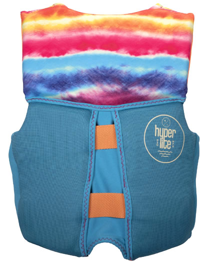 Hyperlite Girls Youth Indy SM Neoprene Life Vest 55-75lbs 2021 Back Hyperlite Girls Youth Indy SM Neoprene Life Vest 55-75lbs 2021 Back