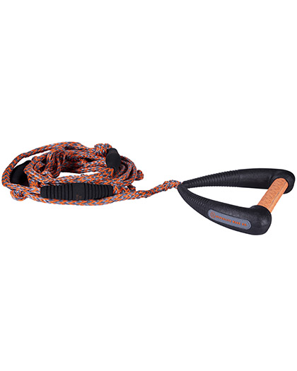 Hyperlite 25' Pro Surf Rope+Handle 2024 orange