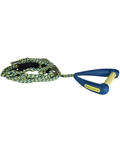 Hyperlite 25' Pro Surf Rope+Handle 2024 blue/yellow