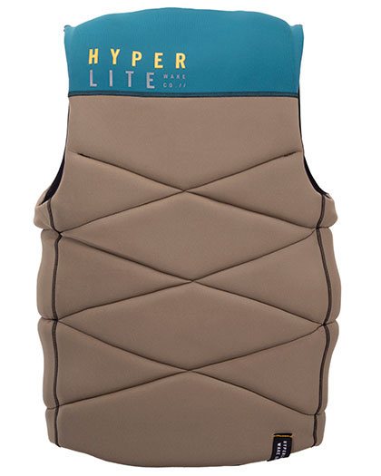 Hyperlite Riot Mens Neoprene Comp Vest Olive 2022 Back