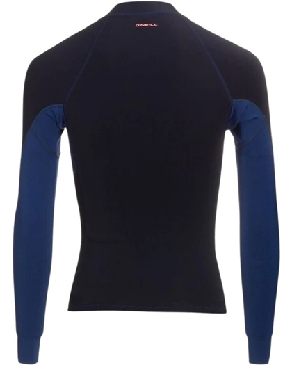 ONeill Womens Bahia Full Front Zip Jacket Navy 2023 Back ONeill Womens Bahia Full Front Zip Jacket Navy 2023 Back