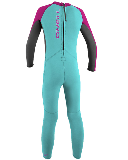 ONeill Toddler Reactor II Full Wetsuit 2mm 2021 Back ONeill Toddler Reactor II Full Wetsuit 2mm 2021 Back