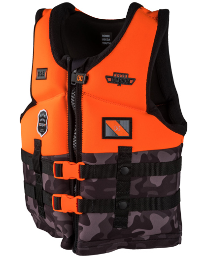 Ronix Boys Top Grom Youth Neoprene Life Vest 2024 Side Ronix Boys Top Grom Youth Neoprene Life Vest 2024 Side