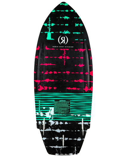 Ronix Womens Koal Surface Sea Captain Wakesurfer 2024 Back Ronix Womens Koal Surface Sea Captain Wakesurfer 2024 Back