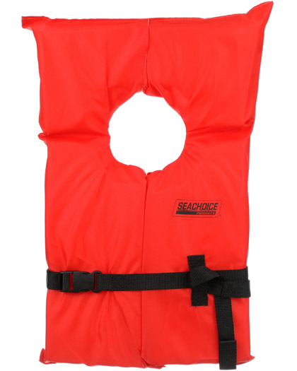Seachoice Type II Universal Adult Life Jacket USCGA Orange Seachoice Type II Universal Adult Life Jacket USCGA Orange