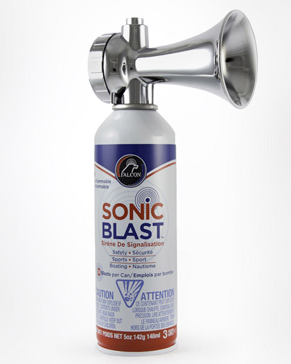 Falcon Sonic Blast Horn Chrome Falcon Sonic Blast Horn Chrome