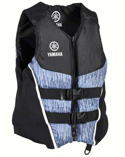 Yamaha Combo Neoprene/Nylon USCG Aprroved Life Vest Grey/Black Yamaha Combo Neoprene/Nylon USCG Aprroved Life Vest Grey/Black
