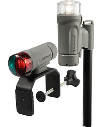 Attwood Battery Operated LED Portable Nav Light Kit Attwood Battery Operated LED Portable Nav Light Kit