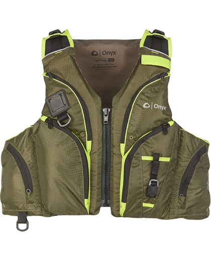 Onyx Pike Paddle Sports Nylon Vest USCGA Onyx Pike Paddle Sports Nylon Vest USCGA