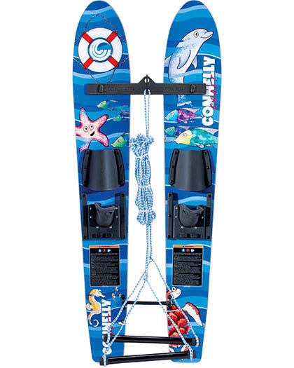 Connelly Cadet Kids Trainer Water Skis 2024 Connelly Cadet Kids Trainer Water Skis 2024