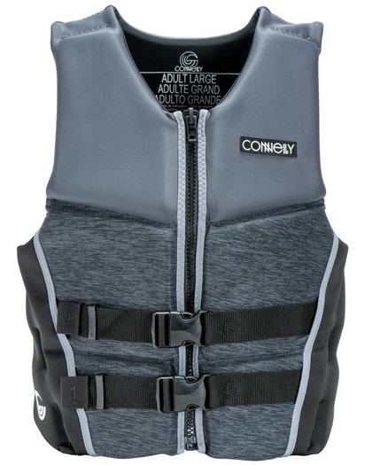 Connelly Mens Classic Neo Life Vest CGA Flex Back 2023 Connelly Mens Classic Neo Life Vest CGA Flex Back 2023