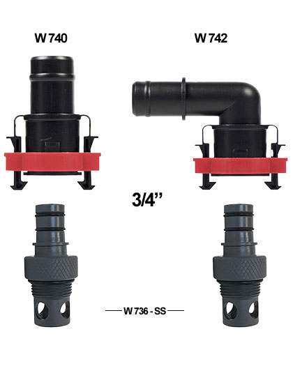 Fly High Flow-Rite QuickConnect Fit 3/4" W740 W742 W736 Fly High Flow-Rite QuickConnect Fit 3/4" W740 W742 W736