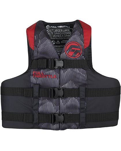 Full Throttle Oversized Nylon Life Vest 7XL 70" Chest 2024