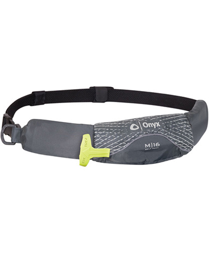 Onyx M-16 Manual Nylon Inflatable Belt Pack USCGA Onyx M-16 Manual Nylon Inflatable Belt Pack USCGA