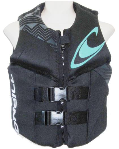 ONeill Reactor Womens Neoprene Life Vest Black 2024 ONeill Reactor Womens Neoprene Life Vest Black 2024