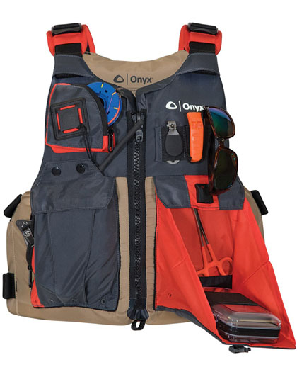 Onyx Kayak Oversized Fishing Nylon Life Vest 40-60 in Chest Onyx Kayak Oversized Fishing Nylon Life Vest 40-60 in Chest