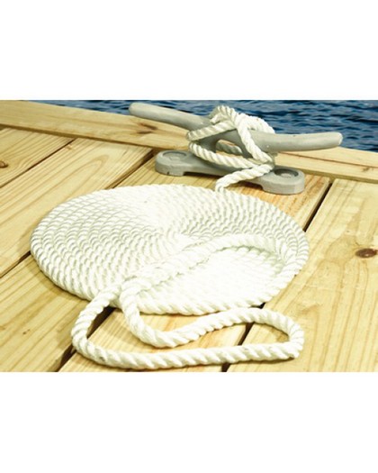Seachoice 3-Strand Twisted Nylon Dock Line Seachoice 3-Strand Twisted Nylon Dock Line